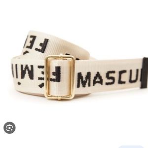 Clare V. Masculin Feminine Belt, OS